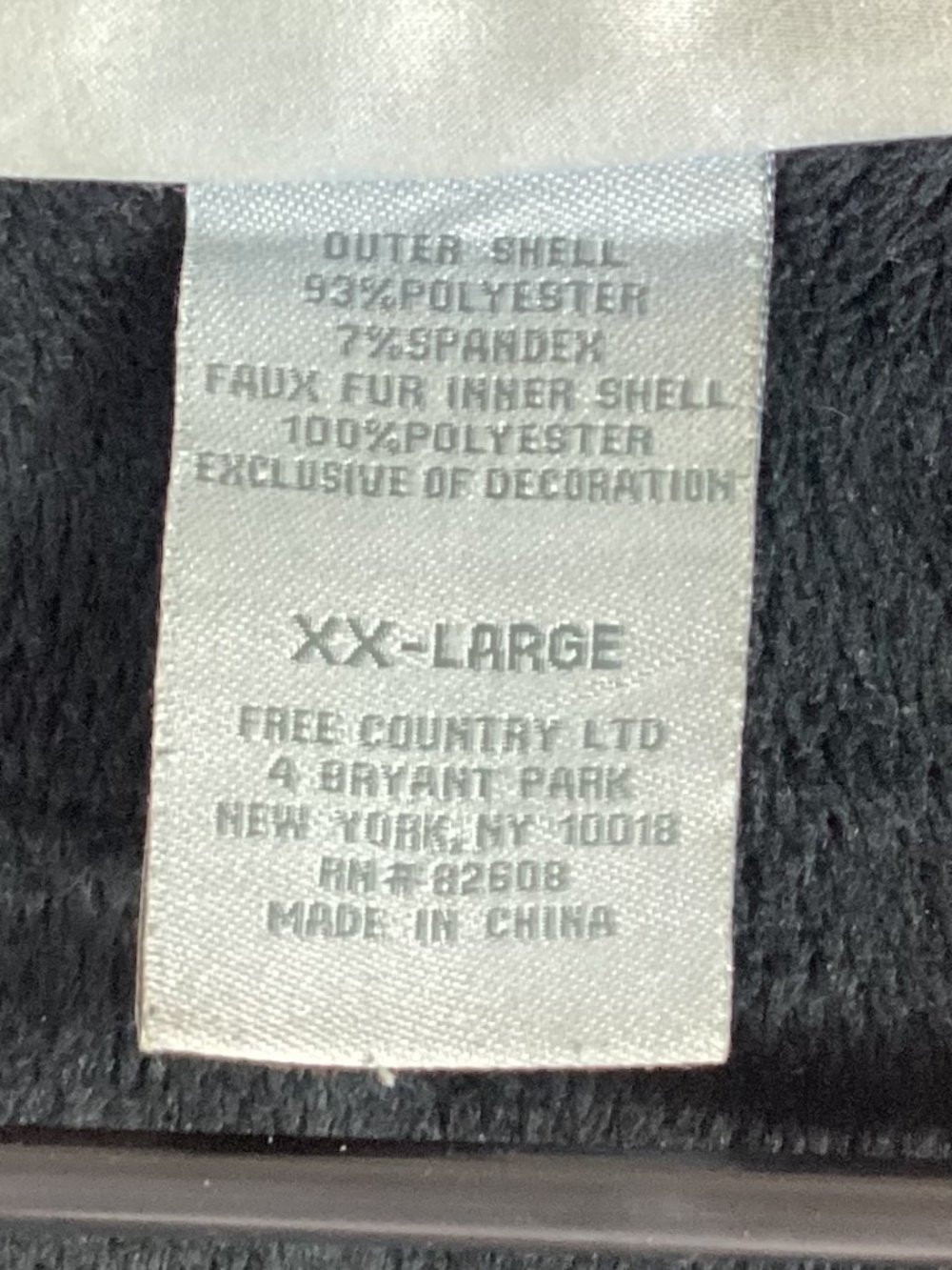 Free Country Womens Jacket Size XXL Gray Zip Front Lots Of Pockets - Picture 7 of 11